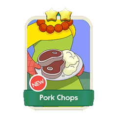 Pork Chops - Monopoly Go stickers (The Simpson Album) - Image 1