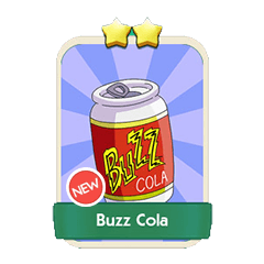 Buzz Cola - Monopoly Go stickers (The Simpson Album) - Image 1