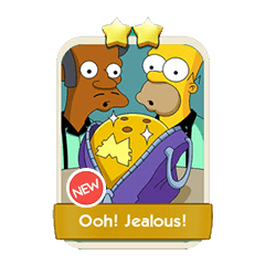 Ooh! Jealous! - Monopoly Go stickers (The Simpson Album) - Image 1
