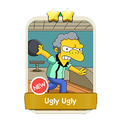 Ugly Ugly - Monopoly Go stickers (The Simpson Album) - Image 1