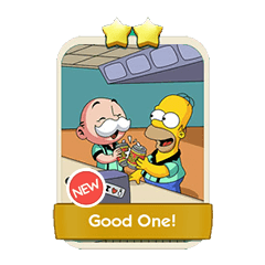 Good One! - Monopoly Go stickers (The Simpson Album) - Image 1