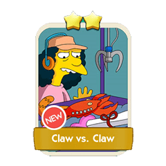Claw vs. Claw - Monopoly Go stickers (The Simpson Album) - Image 1