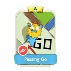 Passing Go - Monopoly Go stickers (The Simpson Album) - Image 1