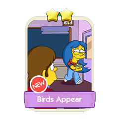 Birds Appear - Monopoly Go stickers (The Simpson Album) - Image 1