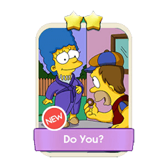 Do You - Monopoly Go stickers (The Simpson Album) - Image 1