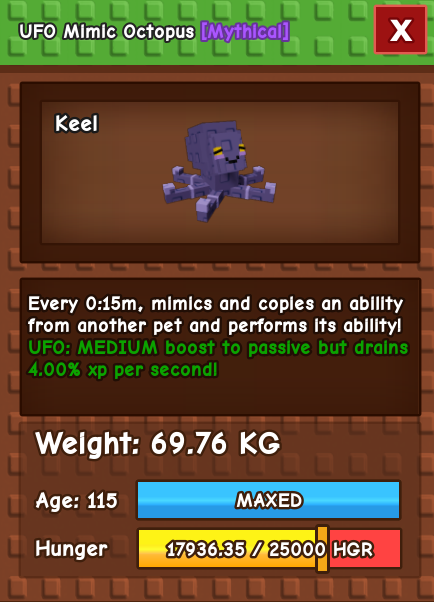 15s Cooldown Mimic Octopus - Grow a Garden - Image 3