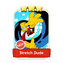 Stretch Dude - Monopoly Go stickers (The Simpson Album) - Image 1