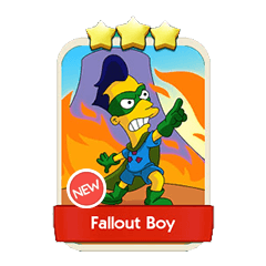 Fallout Boy - Monopoly Go stickers (The Simpson Album) - Image 1