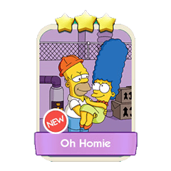 Oh Homie - Monopoly Go stickers (The Simpson Album) - Image 1
