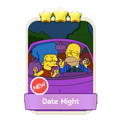 Date Night - Monopoly Go stickers (The Simpson Album) - Image 1