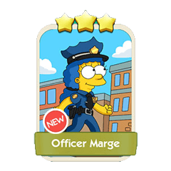 Officer Marge - Monopoly Go stickers (The Simpson Album) - Image 1