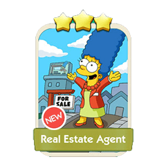 Real Estate Agent - Monopoly Go stickers (The Simpson Album) - Image 1