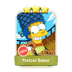 Pretzel Baker - Monopoly Go stickers (The Simpson Album) - Image 1