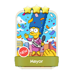 Mayor - Monopoly Go stickers (The Simpson Album) - Image 1