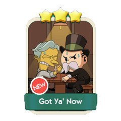 Got Ya' Now - Monopoly Go stickers (The Simpson Album) - Image 1
