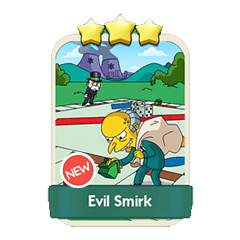 Evil Smirk - Monopoly Go stickers (The Simpson Album) - Image 1