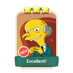 Excellent! - Monopoly Go stickers (The Simpson Album) - Image 1