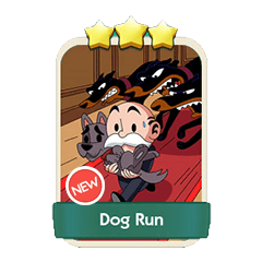 Dog Run - Monopoly Go stickers (The Simpson Album) - Image 1
