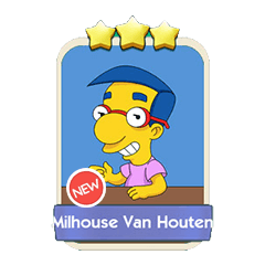 Milhouse Van Houten - Monopoly Go stickers (The Simpson Album) - Image 1
