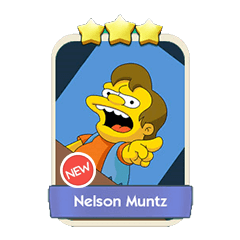 Nelson Muntz - Monopoly Go stickers (The Simpson Album) - Image 1