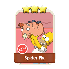 Spider Pig - Monopoly Go stickers (The Simpson Album) - Image 1