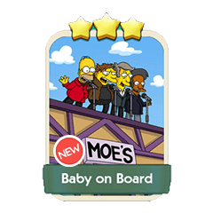 Baby on Board - Monopoly Go stickers (The Simpson Album) - Image 1