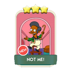 NOT ME! - Monopoly Go stickers (The Simpson Album) - Image 1