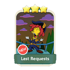 Last Requests - Monopoly Go stickers (The Simpson Album) - Image 1