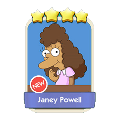 Janey Powell - Monopoly Go stickers (The Simpson Album) - Image 1