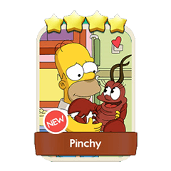 Pinchy - Monopoly Go stickers (The Simpson Album) - Image 1