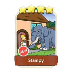Stampy - Monopoly Go stickers (The Simpson Album) - Image 1