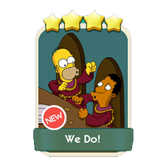 We Do! - Monopoly Go stickers (The Simpson Album) - Image 1