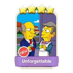 Unforgettable - Monopoly Go stickers (The Simpson Album) - Image 1