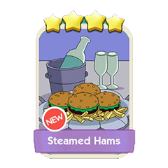 Steamed Hams - Monopoly Go stickers (The Simpson Album) - Image 1