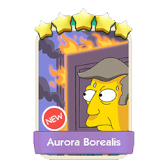 Aurora Borealis - Monopoly Go stickers (The Simpson Album) - Image 1