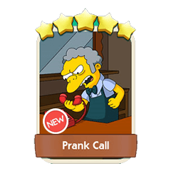 Prank Call - Monopoly Go stickers (The Simpson Album) - Image 1