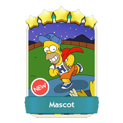 Mascot - Monopoly Go stickers (The Simpson Album) - Image 1