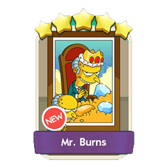 Mr. Burns - Monopoly Go stickers (The Simpson Album) - Image 1