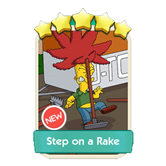Step on a Rake - Monopoly Go stickers (The Simpson Album) - Image 1