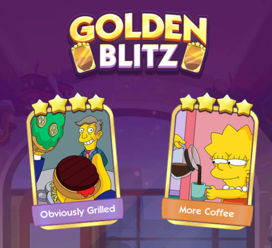 GOLDEN BLITZ Obviously & More Coffee - Bundle (The Simpson Album) - Image 1