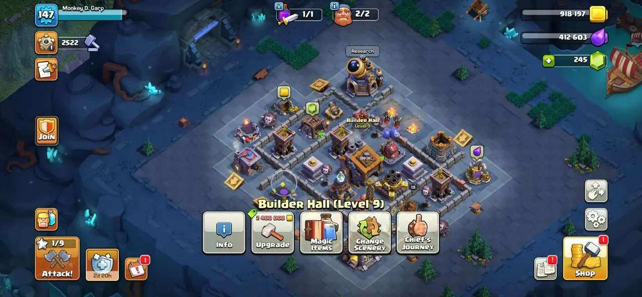 ✨🌸 TH15 War Ready • BK 67 • AQ 70 • PM 50 • GW 40 • RC 31 • DD 7 • Full Hero Equipment • XP 147 🌸✨ - Image 2