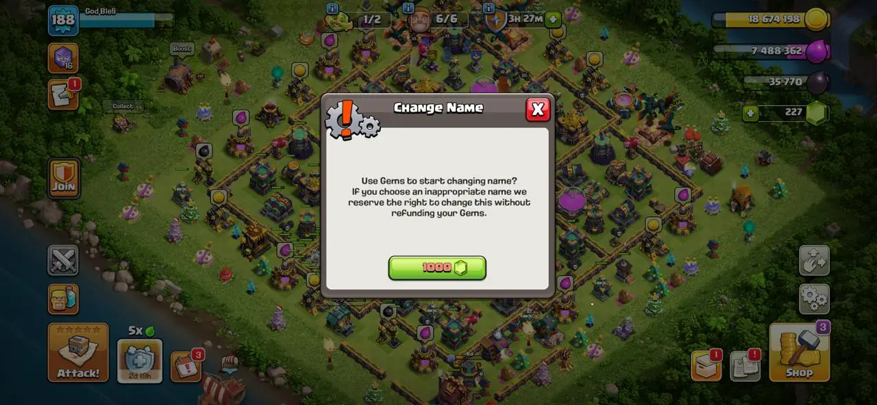 ✨🌸 TH14 Full Max Wall • BK 85 • AQ 85 • PM 60 • GW 60 • RC 30 • Max Walls • Max Defence • XP 188 🌸✨ - Image 9