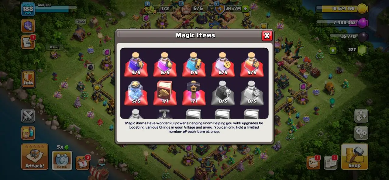 ✨🌸 TH14 Full Max Wall • BK 85 • AQ 85 • PM 60 • GW 60 • RC 30 • Max Walls • Max Defence • XP 188 🌸✨ - Image 7