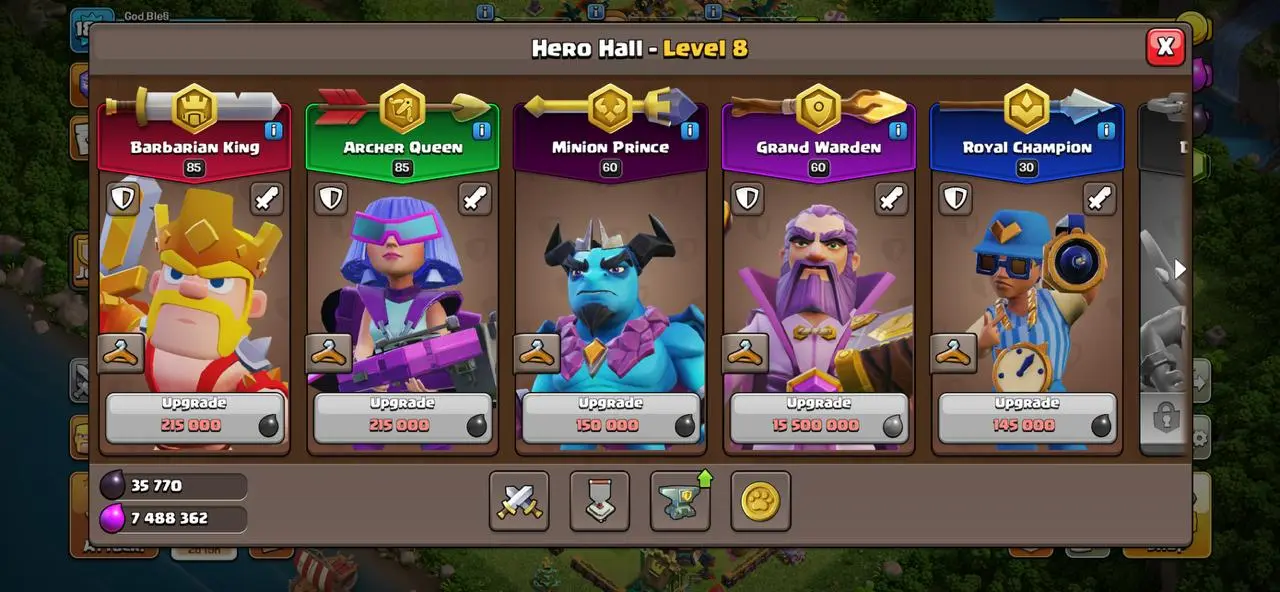 ✨🌸 TH14 Full Max Wall • BK 85 • AQ 85 • PM 60 • GW 60 • RC 30 • Max Walls • Max Defence • XP 188 🌸✨ - Image 6