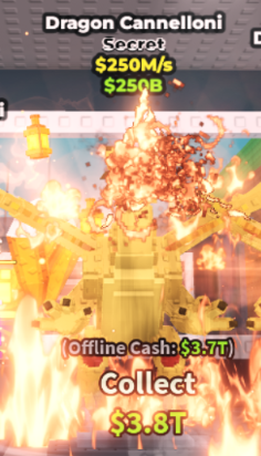 🔥 Dragon Cannelloni | SECRET 💎 | 250M/s | HIGH-VALUE ITEM | CHEAPEST ITEM 💸 | INSTANT DELIVERY ⚡ - Image