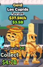 🥇 Los Cupids | Gold | SECRET 💎 | 37.5M/s | CHEAPEST ITEM 💸 | INSTANT DELIVERY ⚡ - Image