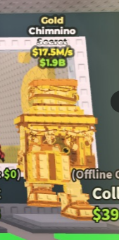💎🥇 Chimino | Gold | SECRET 💎 | $17.5M/s | CHEAPEST ITEM 💸 | INSTANT DELIVERY ⚡ - Image