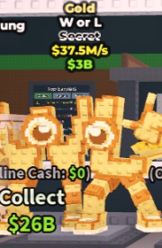 🥇 W or L | Gold | SECRET 💎 | 37.5M/s | CHEAPEST ITEM 💸 | INSTANT DELIVERY ⚡ - Image