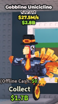 🔥 Gobblino Uniciclino | SECRET 💎 | 27.5M/s | CHEAPEST ITEM 💸 | INSTANT DELIVERY ⚡ - Image