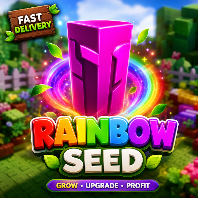 🌈 Rainbow Seed 🌈 | Fast Delivery | Grow A Garden 2 | RIVARO - Image